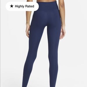 Nike Fit Workout Legging in Navy size M/L